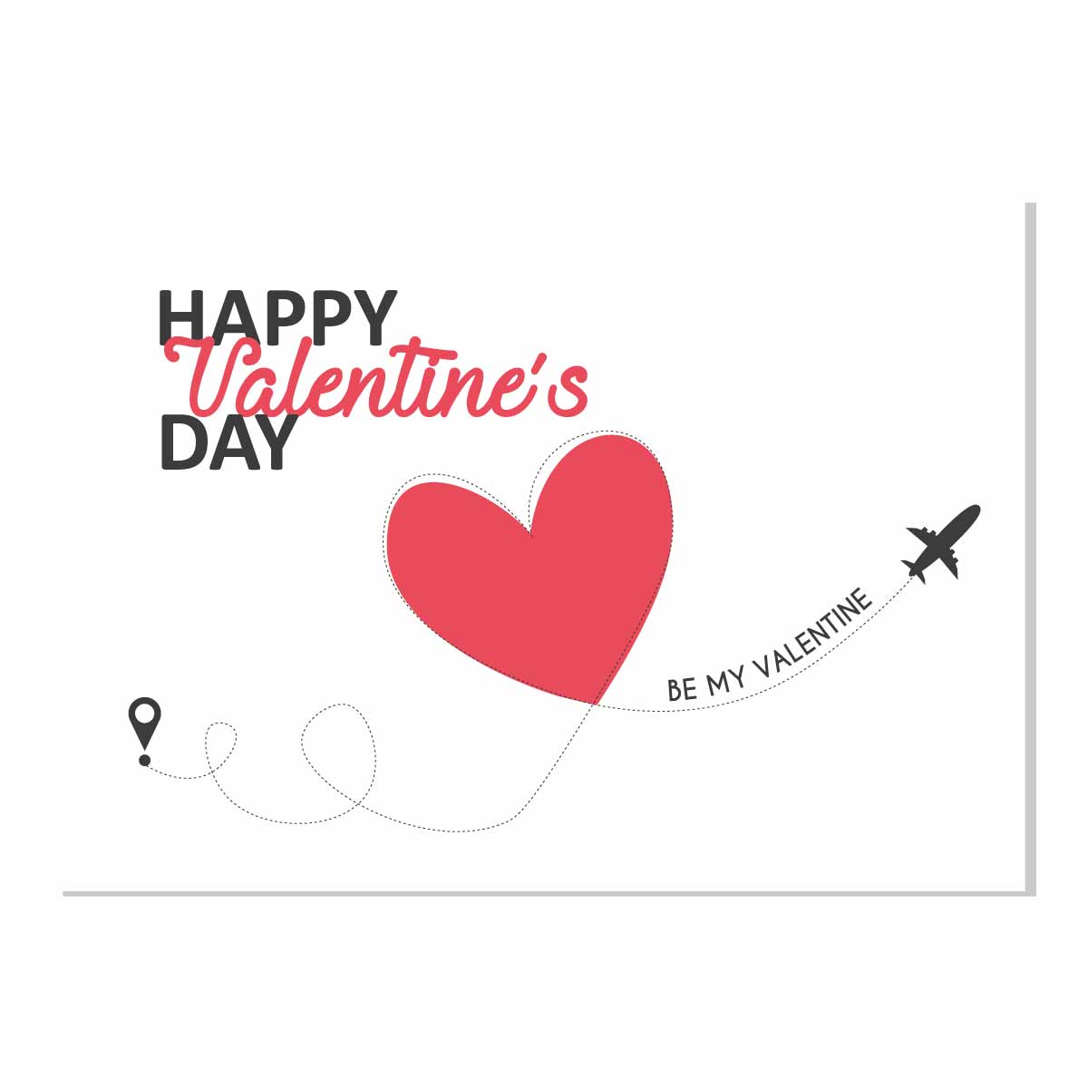 Biglietto San Valentino Cuore